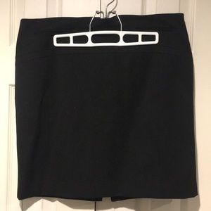 Black suit skirt